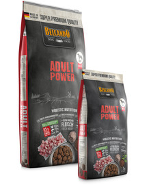 BELCANDO Power M-XL 1 kg kuivtoit väga aktiivsetele ja aretuskoertele