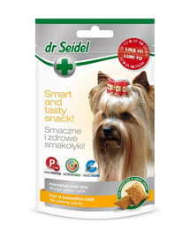 DR SEIDEL Smakołyki dla psów 90 g na piękną sierść