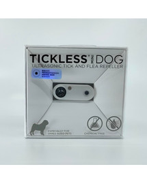 TICKLESS Mini Dog Ultraheli tõrjevahend puukide ja kirpude vastu väikestele koertele valge