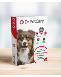 Dr PetCare MAX Biocide Collar Kirbu- ja putukakaelarihm keskmist tõugu koertele 75 cm 2 tk