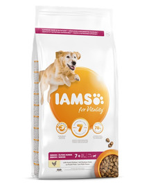 IAMS For Vitality Senior Large Breed Chicken 12 kg