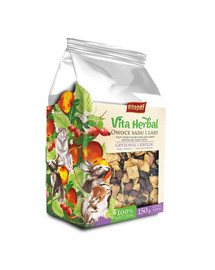 VITAPOL Vita Herbal lisatoit närilistele ja küülikutele Puuviljad aiast ja metsast 150 g