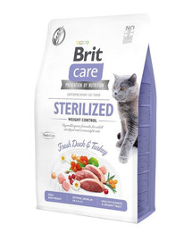 BRIT Care Cat  Teravaba steriliseeritud kassidele kaalukontroll 0,4 kg