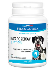 FRANCODEX Pulber - hambapasta koertele ja kassidele 70 g
