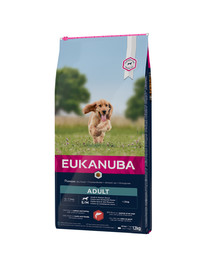 EUKANUBA Dog Dry Base Adult Small & Medium Breeds Salmon & Barley 12 kg
