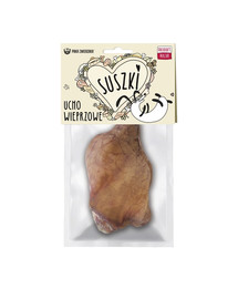 PAKA ZWIERZAKA  Kuivatatud seakõrv 1 tk Kuivatatud koera maius