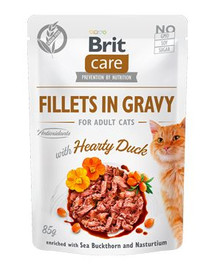 BRIT Care Fillets in gravy  24 x 85 g pardifileed kastmes