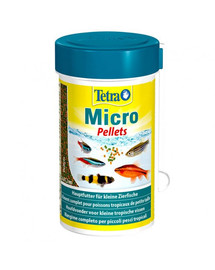 TETRA Micro Pellets 100 ml toit troopilistele kaladele pelletid