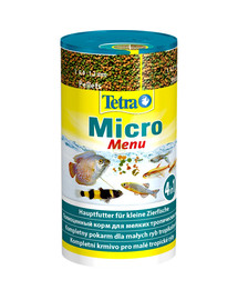 TETRA Micro Menu 100 ml 4 tüüpi toit troopilistele kaladele