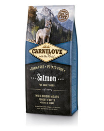 CARNILOVE Salmon  Teravaba täiskasvanute toit lõhega 4 kg