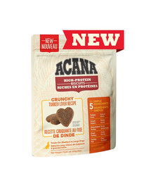 ACANA High protein crunchy treats 100 g Krõbedad kalkunimaksa maiuspalad koertele