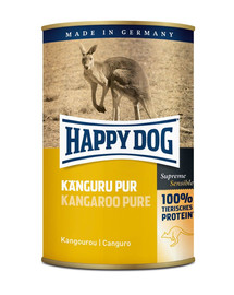 HAPPY DOG Kangaroo Pur konserv kängurulihaga 400 g