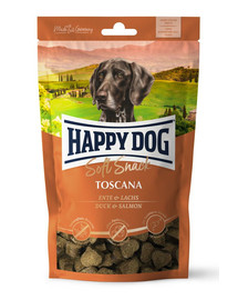 HAPPY DOG Soft Snack Toscana 100 g part ja lõhe