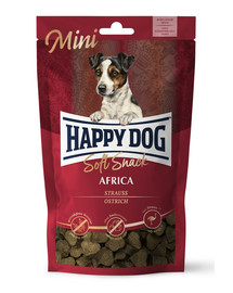 HAPPY DOG Soft Snack Mini Africa 100 g jaanalind