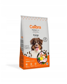 CALIBRA Dog Premium Line Energy 12 kg Energia