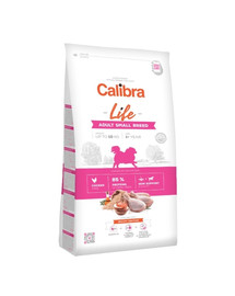 CALIBRA Dog Life Adult  kanalihaga  Väikest tõugu 6 kg