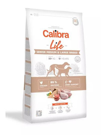 CALIBRA Dog Life Senior Medium & Large kanalihaga 12 kg