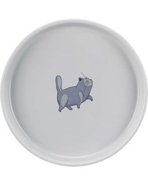 TRIXIE  Keraamiline kassikauss kassimotiiviga 0,6l / 23 sm hall