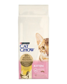 Purina Cat Chow Kitten kanalihaga 15 kg