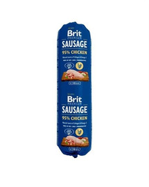 BRIT Premium Sausage Chicken dešra su vištiena 800 g