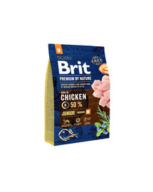 BRIT Premium By Nature Junior M 3 kg