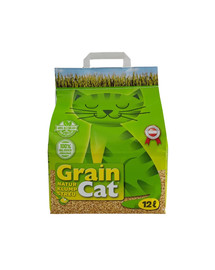 GRAIN CAT 72 l (6 x 12 l) naturalny zbożowy żwirek zbrylający