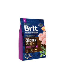 BRIT Premium By Nature Adult S 3 kg