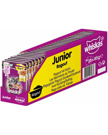WHISKAS Ragout Junior veiselihakonserv 28x85 g