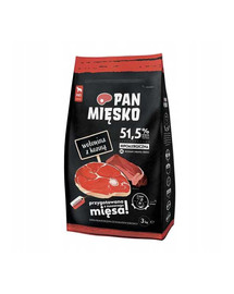 PAN MIĘSKO Veiseliha koos kitsega keskmistele tõugudele 3 kg