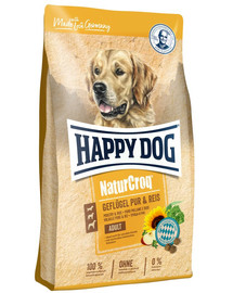 HAPPY DOG NaturCroq kanaliha ja riis 4 kg