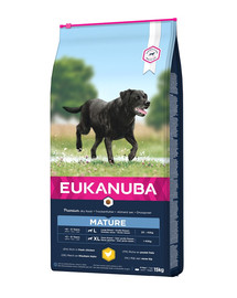 Eukanuba Senior Large Breeds Chicken 15 kg  kanalihaga täiskasvanud suurt tõugu koertele