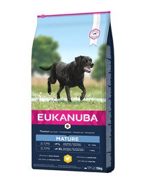 Eukanuba Senior Large Breeds Chicken 15 kg  kanalihaga täiskasvanud suurt tõugu koertele