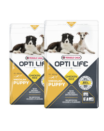 VERSELE-LAGA Puppy MediumVidutinės veislės šuniukų naminiai paukščiai 25 kg (2 x 12,5 kg)