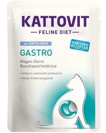 KATTOVIT Feline Diet Gastro Pardiliha riisiga 85 g