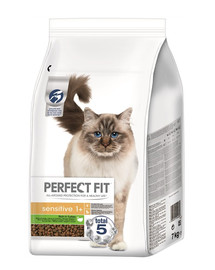 PERFECT FIT Sensitive 1+ Rikkalikult kalkuniliha 7 kg