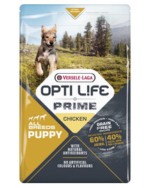 VERSELE-LAGA Opti Life Prime Puppy koos kanalihaga 12,5kg teraviljavabalt