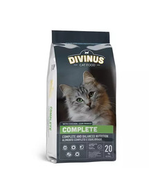 DIVINUS Cat Complete täiskasvanud kassidele 20kg
