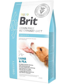 BRIT Veterinary Diets  Ülekaalulisus koertel 2kg