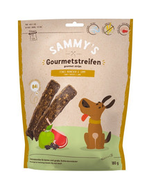 BOSCH SAMMY’S Gourmet Stripes Kana- ja lambaliha ribad 180 g
