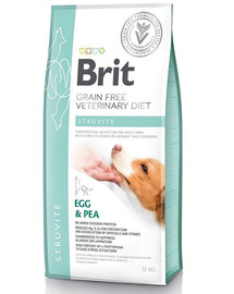 BRIT Veterinary Diets Dog Struvite  Täiskasvanud urineerimisprobleemidega koertele. 12 kg