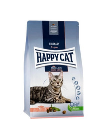 HAPPY CAT Culinary Adult Atlantik Lachs 300 g Täistoit täiskasvanud kassidele kõikidest tõugudest. Võib sööta ka väga aktiivsetele kassidele.
