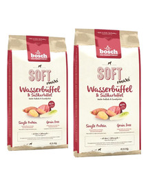 BOSCH Soft Maxi saldžiosios bulviės vandens buivolas  25 kg (2 x 12,5 kg)