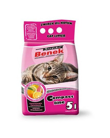 Benek Super Compact kassipesu tsitruselise aroomiga 5 l