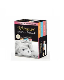 MIAMOR Ragout Royale Multibox 12 x 100 g kalkunit, lõhet, ulukiliha marmelaadis