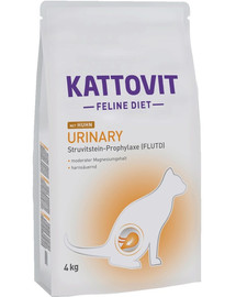 KATTOVIT Feline Diet  URINARY Kanalihaga 4 kg kuseteede jaoks