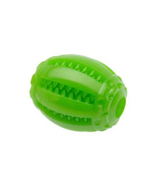 Comfy Mint Dental Rugby žaislas žalias 8X6,5 cm