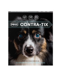 PESS Contra-Tix Insektitsiidne kaelarihm keskmist kasvu koertele 60 cm