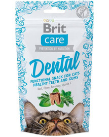 BRIT Care  Maiused kassidele Dental  50g