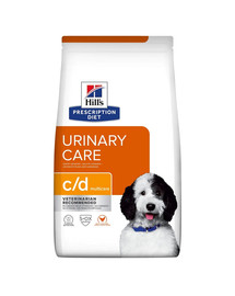 HILL'S Prescription Diet Canine c/d Multicare 1,5 kg toit kuseteede haigustega koertele