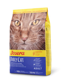 JOSERA  Daily Cat 2 kg teraviljavaba toit täiskasvanud kassidele